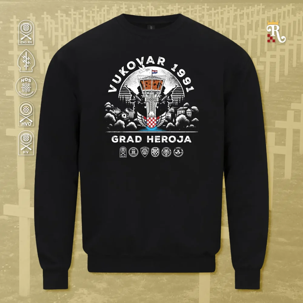 Dugi rukav Vukovar grad heroja Regnum domoljubna majica